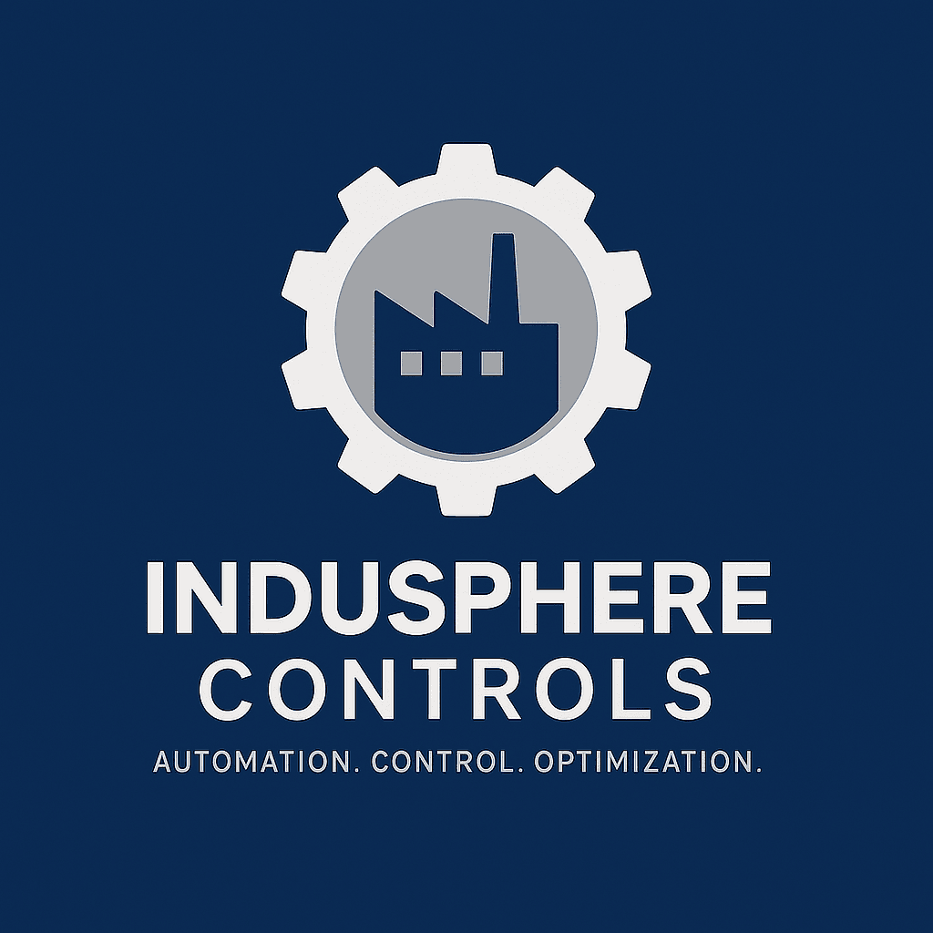 InduSphere Controls Logo | Automation. Control. Optimziaton.
